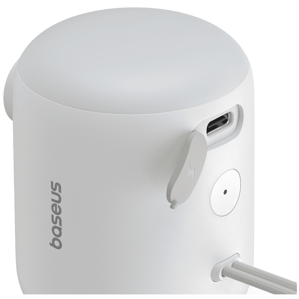 משאבה חשמלית Baseus PocketGo - צבע לבן שנה אחריות ע