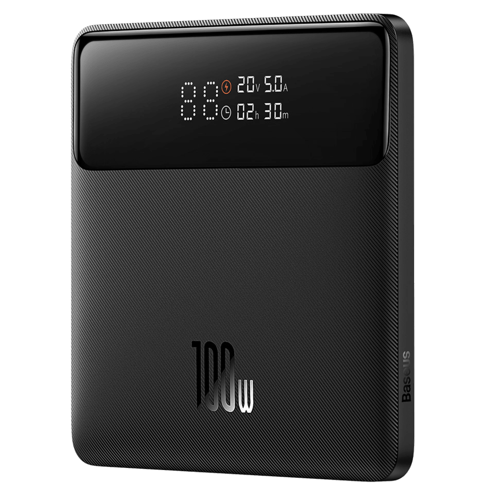 סוללת גיבוי למחשבים ניידים Baseus Blade HD 20000mAh 100W - צבע שחור שנה אחריות ע
