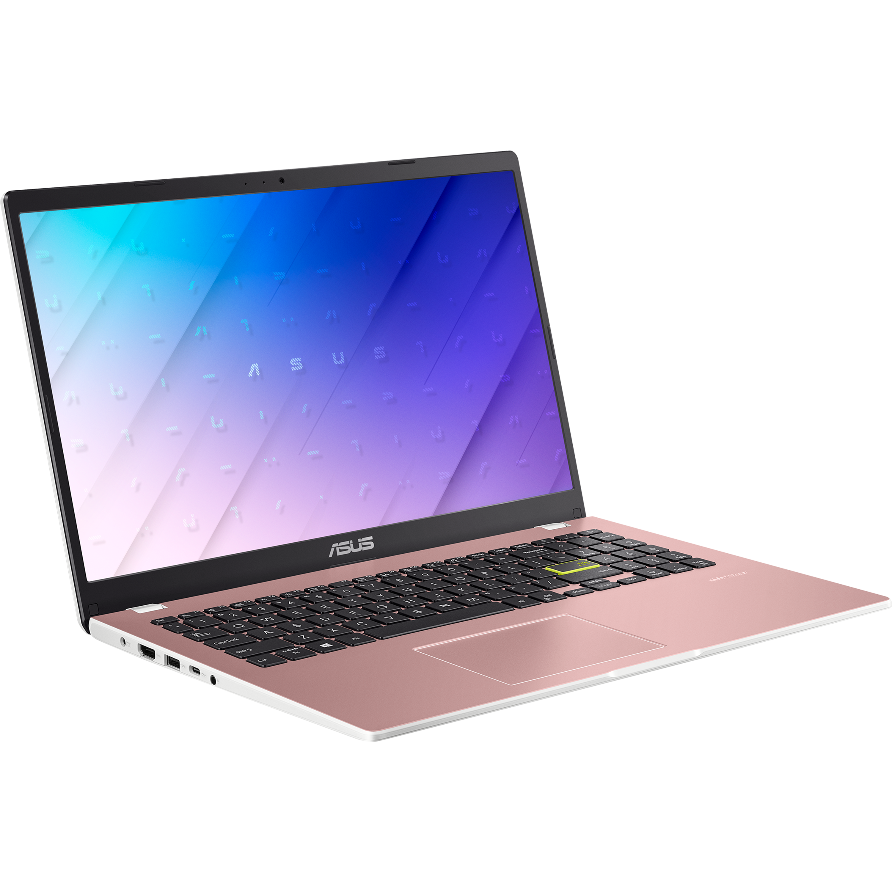 מחשב נייד Asus Vivobook Go 15 E510KA-EJ489WS - Celeron N4500 128GB 4GB RAM Windows 11s + Office 365 - צבע ורוד זהב שנה אחריות ע