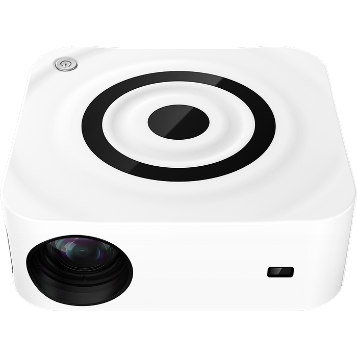 מקרן וידאו חכם Victurio V-Cinema FHD - צבע לבן שנה אחריות עי היבואן הרשמי