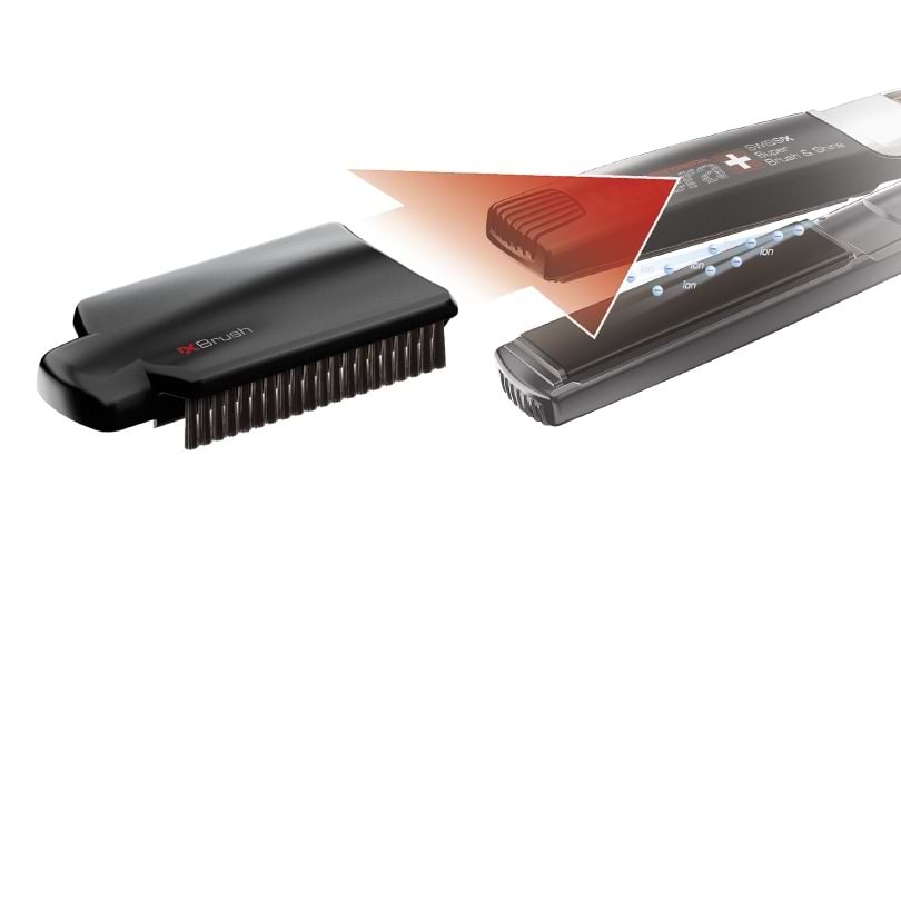 מחליק שיער מקצועי SWISS'X SUPER Brush & Shine Set VALERA 2015