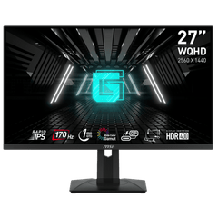 מסך מחשב גיימינג 27'' MSI G274QPF WQHD IPS 170Hz FreeSync 1ms - צבע שחור שלוש שנות אחריות ע"י היבואן הרשמי