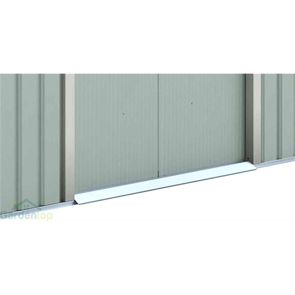 מחסן מתכת פרמיום דגם Garden Top W1110 3.40X3.19