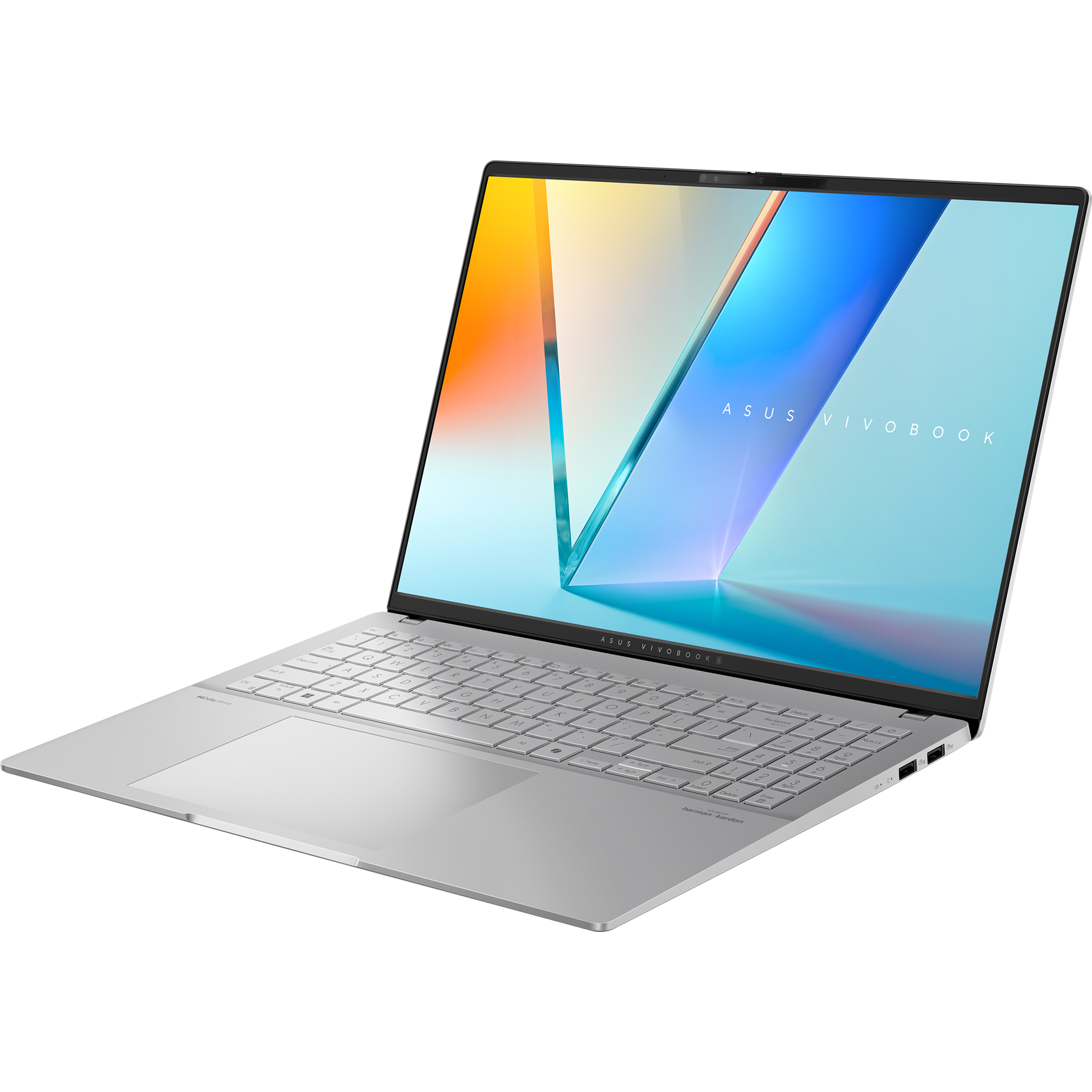 מחשב נייד Asus Vivobook S 16 M5606WA-MX051W - Ryzen AI 9 365 1TB SSD 24GB RAM Windows 11 - צבע כסוף שנה אחריות ע