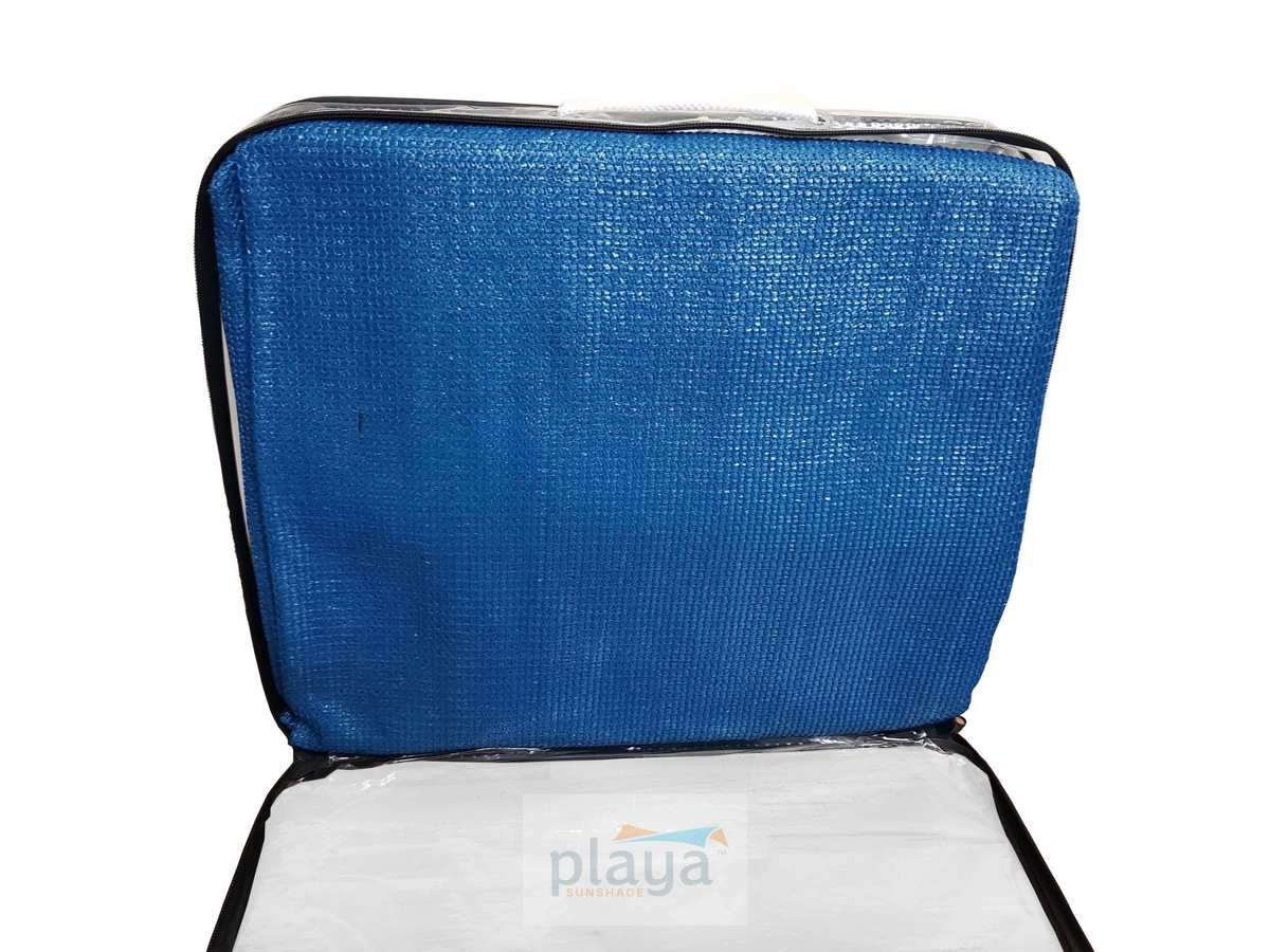 רשת צל 2X3 כולל טבעות צבע כחול Playa
