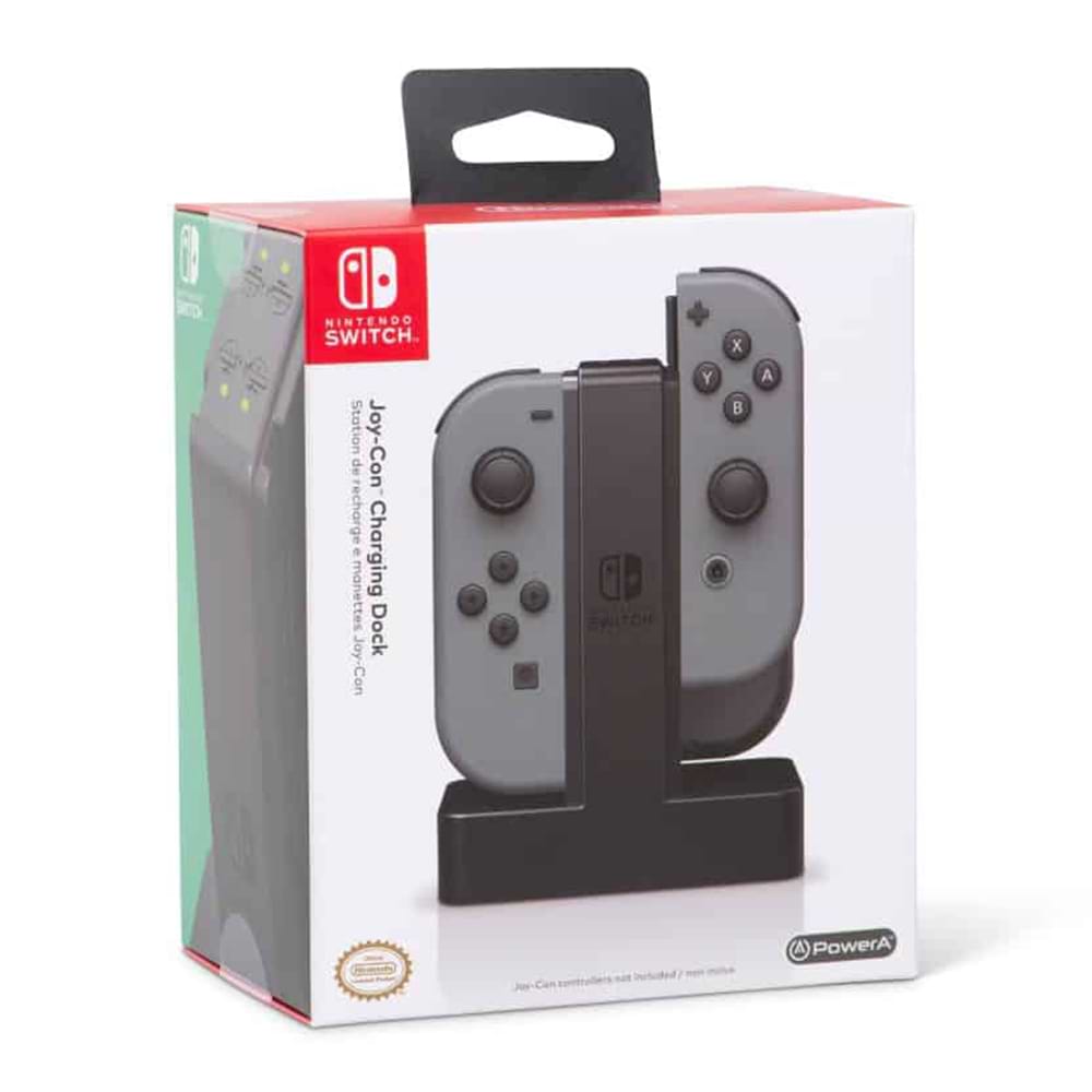 תחנת טעינה PowerA NSW Charging Dock לבקרי Joy Con - צבע שחור שנה אחריות ע