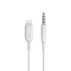 כבל Anker Aux 3.5mm Audio - צבע לבן אחריות ע"י היבואן הרשמי