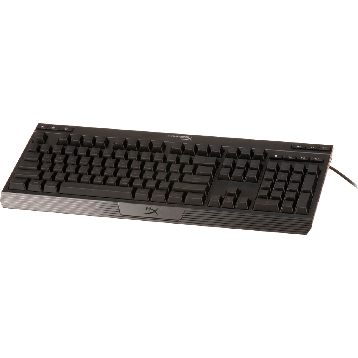 מקלדת גיימינג חוטית HyperX Alloy Core RGB - צבע שחור שנתיים אחריות ע