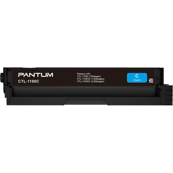 מחסנית טונר מקורית  Pantum Color CTL-1100HC - צבע כחול שנה אחריות עי יבואן הרשמי