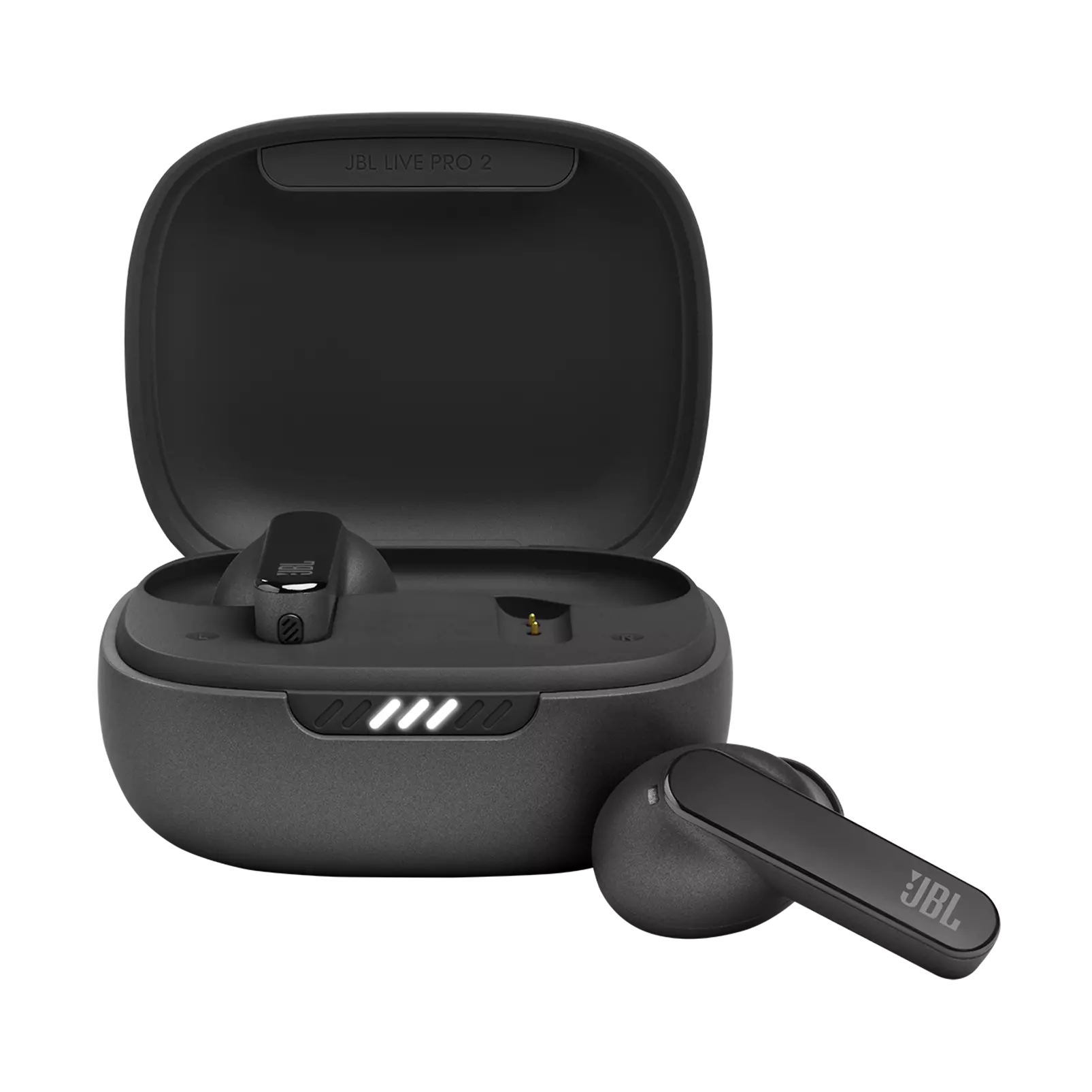 אוזניות אלחוטיות עם סינון רעשים אקטיבי JBL Live Pro 2 TWS - צבע שחור שנה אחריות ע