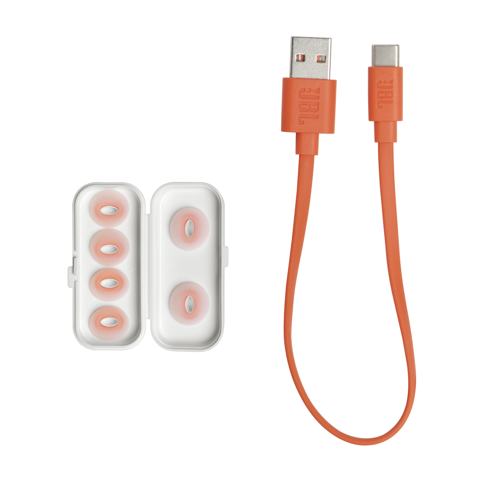 אוזניות אלחוטיות עם סינון רעשים אקטיבי  JBL Tune Flex ANC - צבע לבן שנה אחריות ע