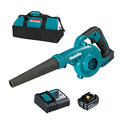 מפוח 18V DUB185Z LXT Li-Ion - כולל סוללה 18V 4AH ומטען מהיר Makita