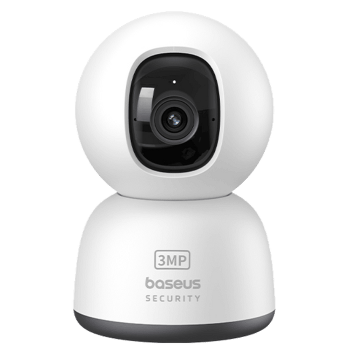 מצלמת אבטחה Baseus Security P1 Lite Indoor 2K - צבע לבן שנה אחריות עי היבואן הרשמי