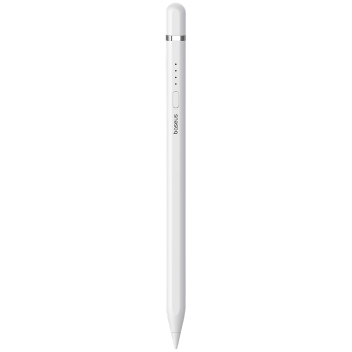 עט סטיילוס Baseus Smooth Writing 2 USB-C Active Version לטאבלט Apple - צבע לבן שנה אחריות עי היבואן הרשמי