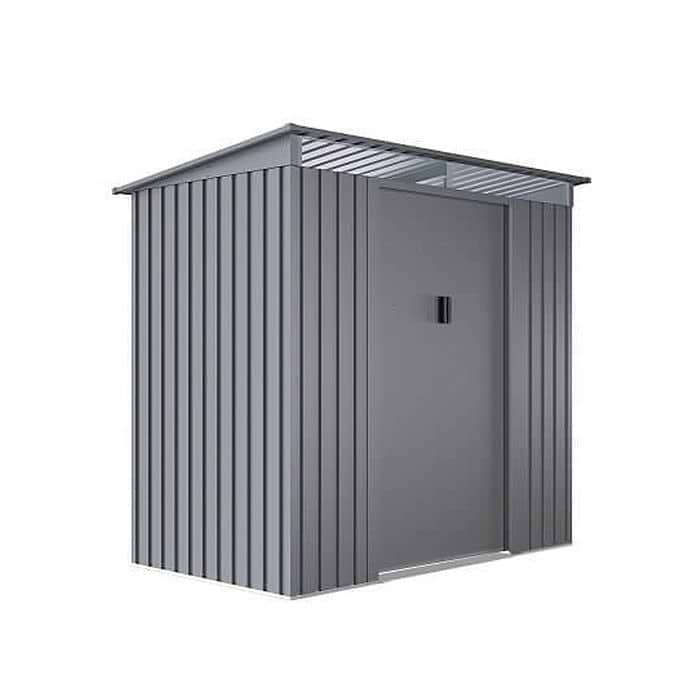 מחסן מתכת סקיילייט GardenTop Sky A 2.01x1.21 - צבע אפור