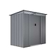 מחסן מתכת סקיילייט GardenTop Sky A 2.01x1.21 - צבע אפור