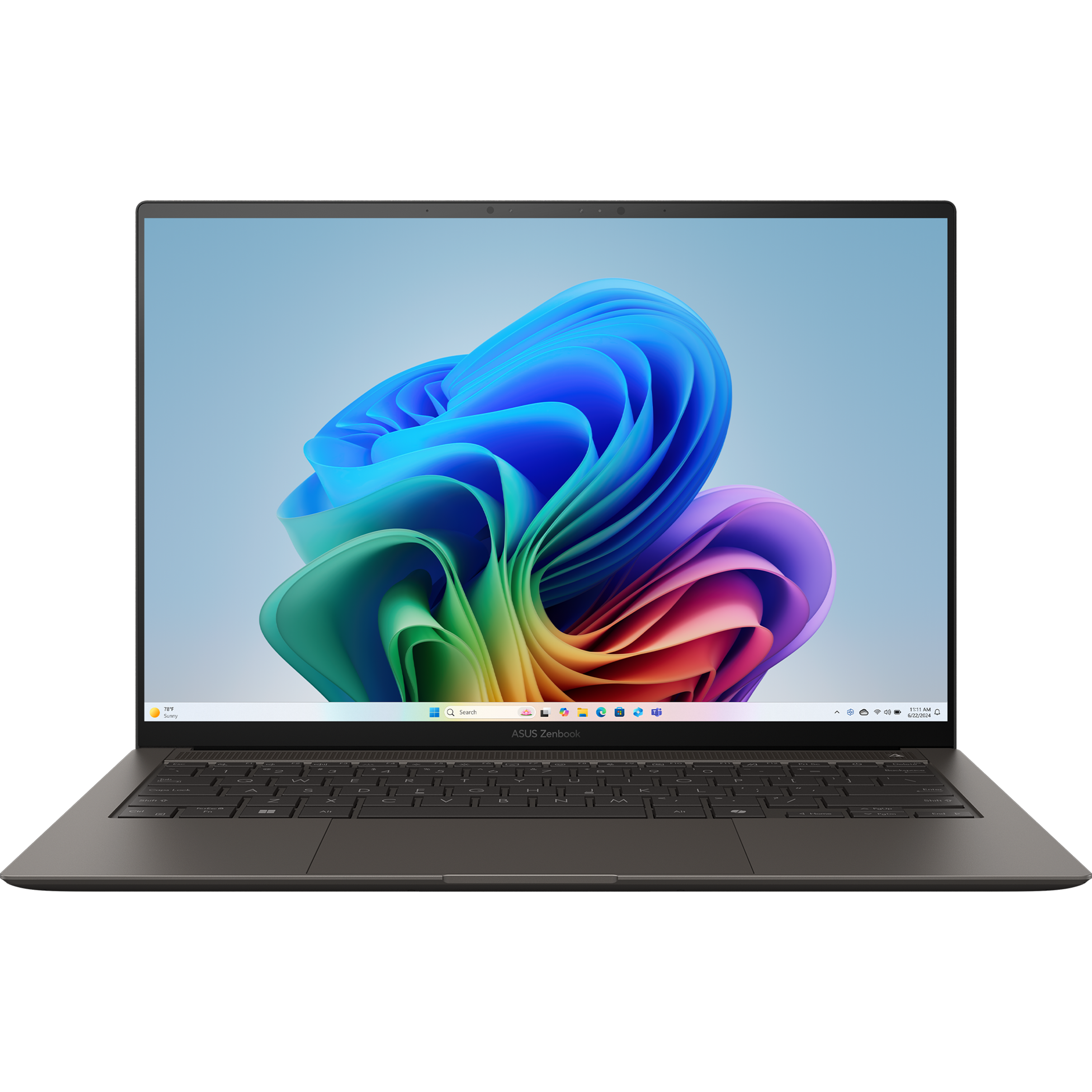 מחשב נייד Asus ZenBook S 14 OLED UX5406SA-PV220W - Core Ultra 7 256V 1TB SSD 16GB RAM Windows 11 - צבע אפור כהה שלוש שנות אחריות ע