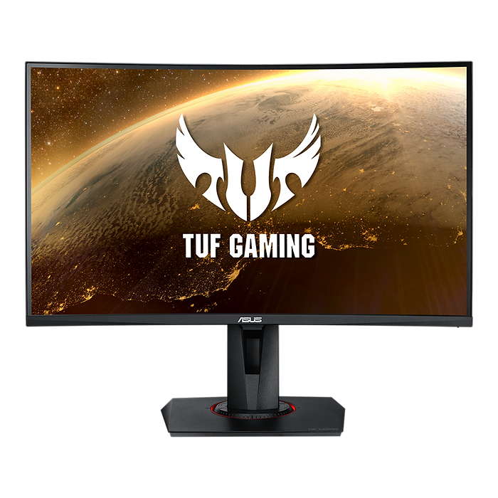 מסך מחשב גיימינג קעור 27'' Asus TUF Gaming VG27WQ FreeSync Premium VA WQHD 1ms 165Hz - צבע שחור שלוש שנות אחריות עי היבואן הרשמי