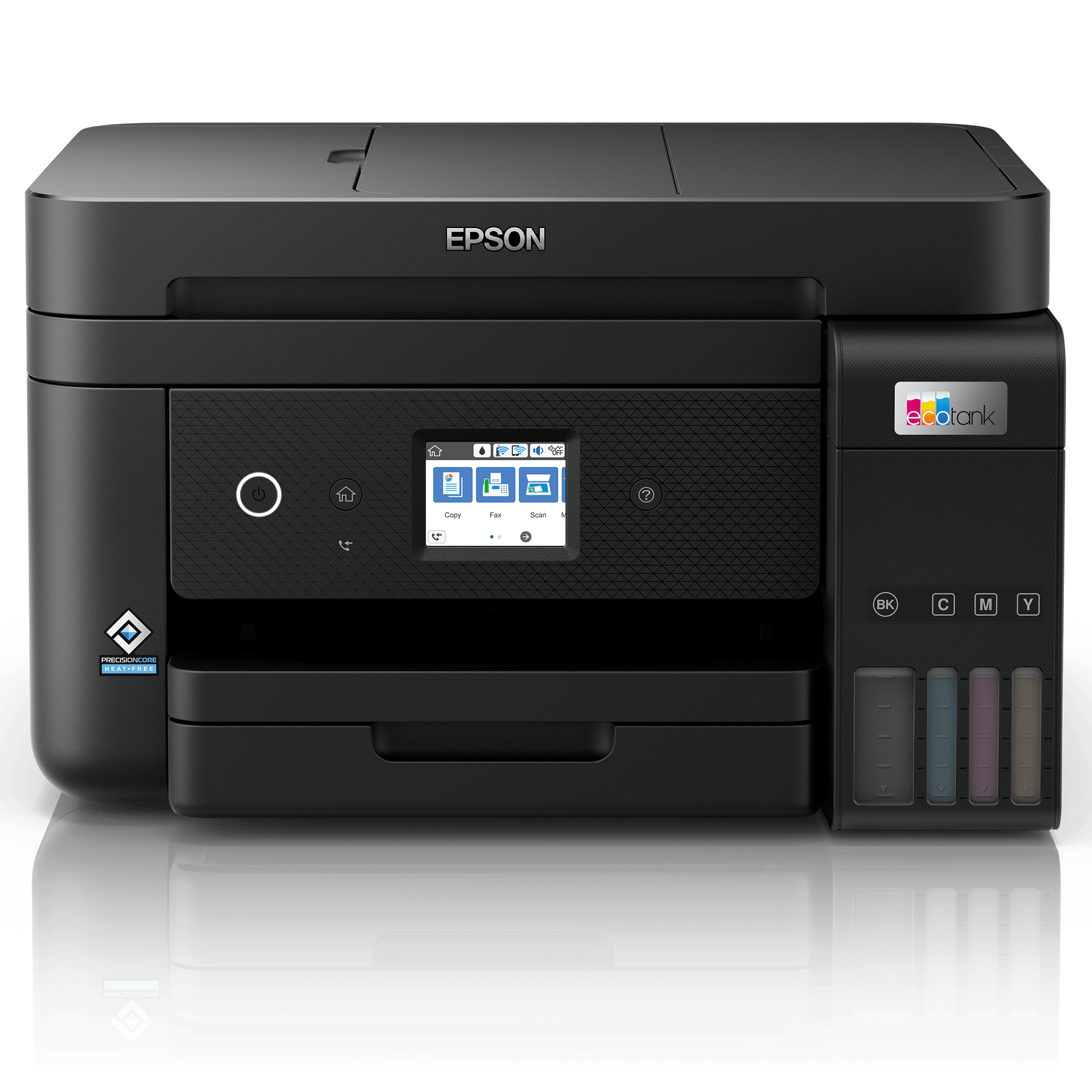 מדפסת אלחוטית משולבת 4 ב-1 עם Epson EcoTank L6290 Wi-Fi ADF - צבע שחור שלוש שנות אחריות ע