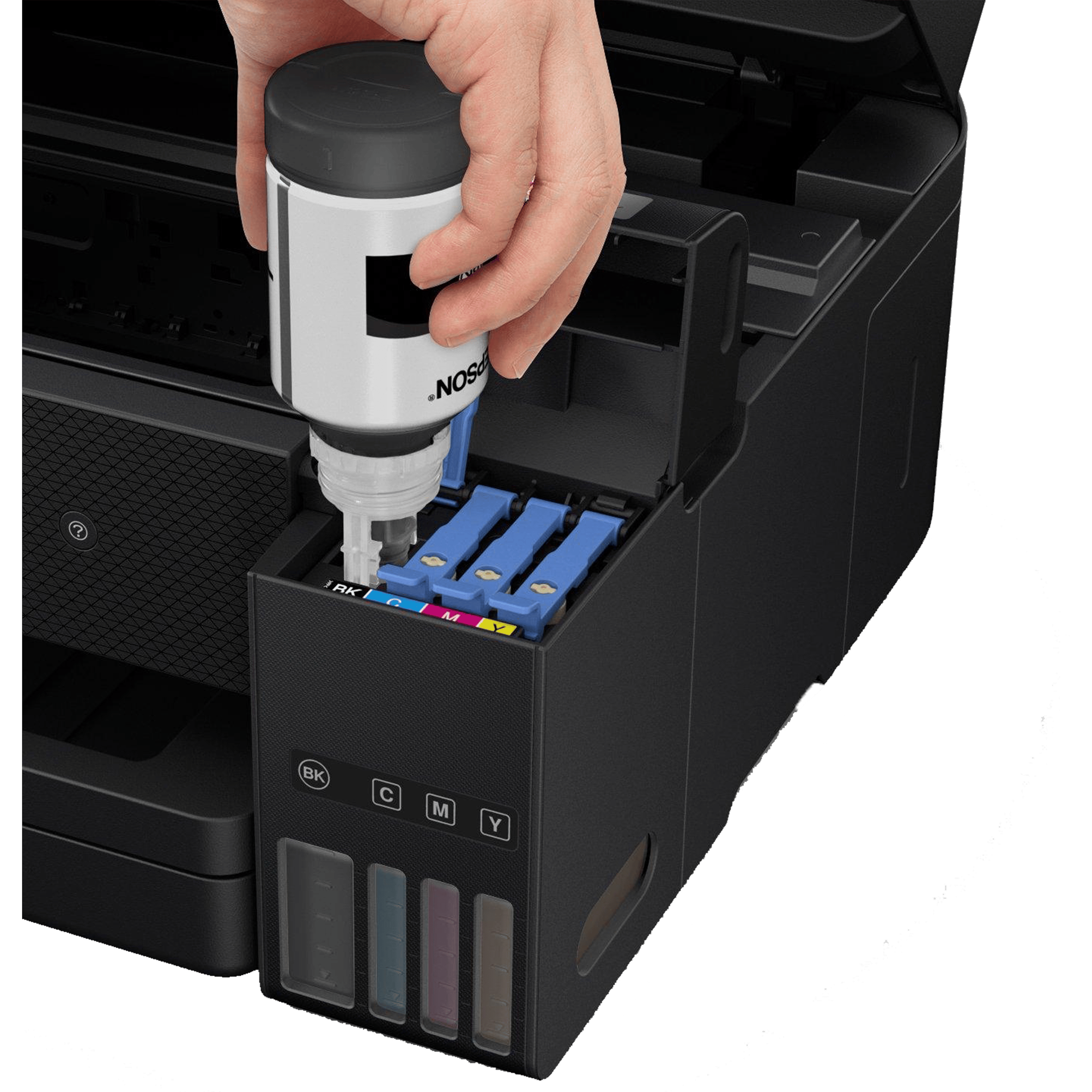 מדפסת אלחוטית משולבת 4 ב-1 עם Epson EcoTank L6290 Wi-Fi ADF - צבע שחור שלוש שנות אחריות ע