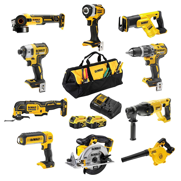סט 10 חלקים מושלם DeWALT 
