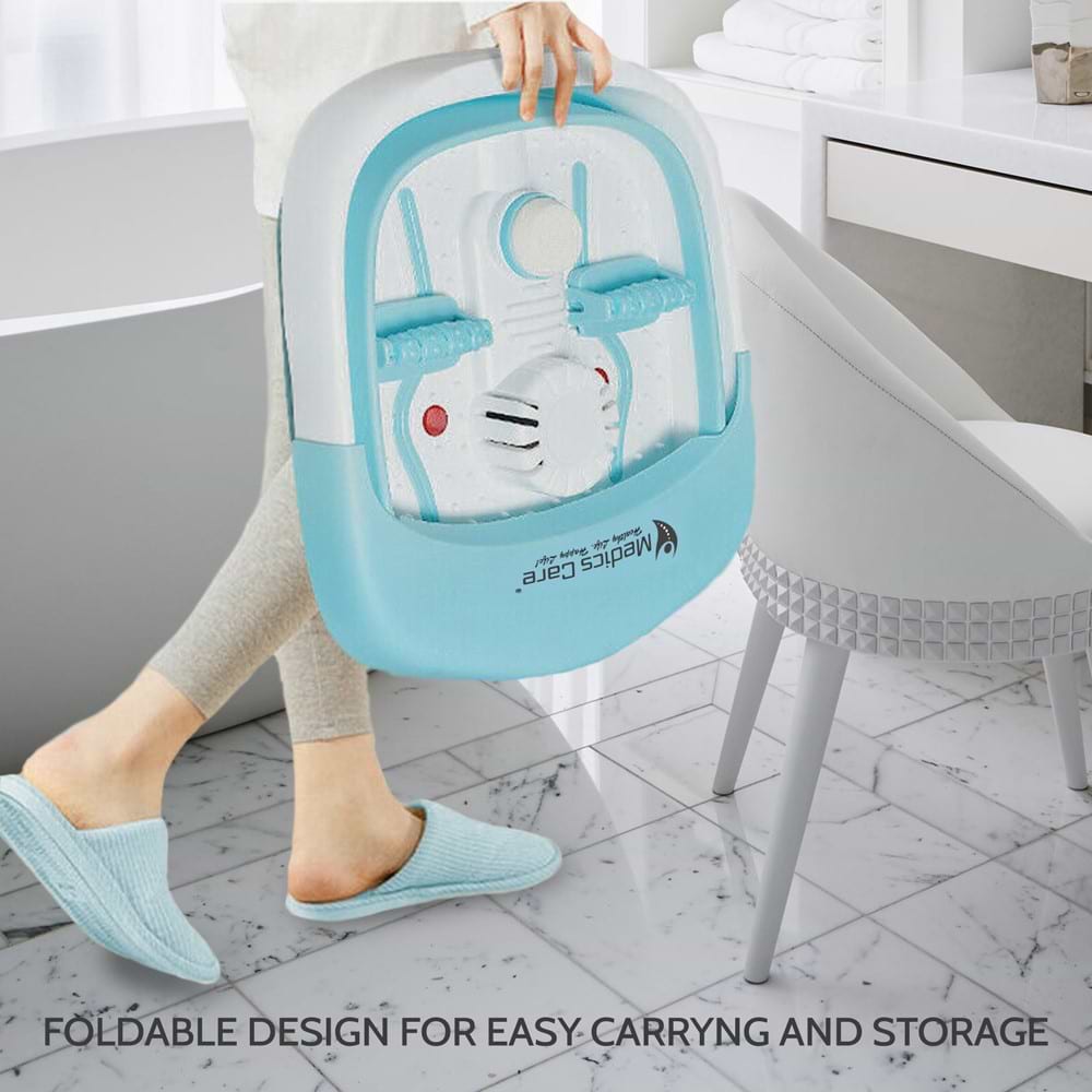 אמבט ספא מתקפל עם חימום ורטט דגם MDEISC CARE MC-609A