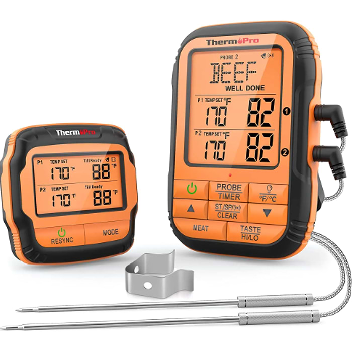 מד טמפרטורה דגם Thermo Pro TP28 Wireless 