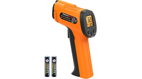 מד טמפרטורה לייזר לטאבון גז - אקדח אינפרא Thermo Pro 