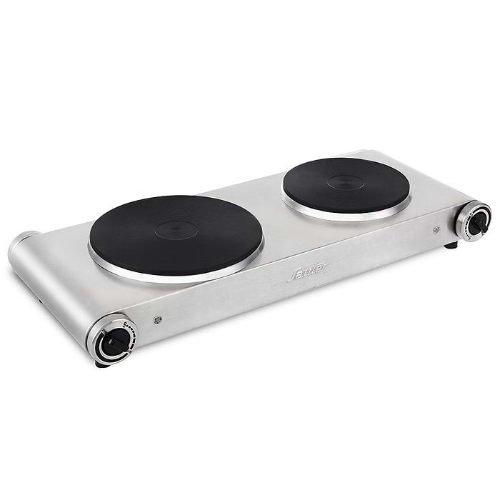 פלטה חשמלית זוגית נירוסטה SAUTER HP633 