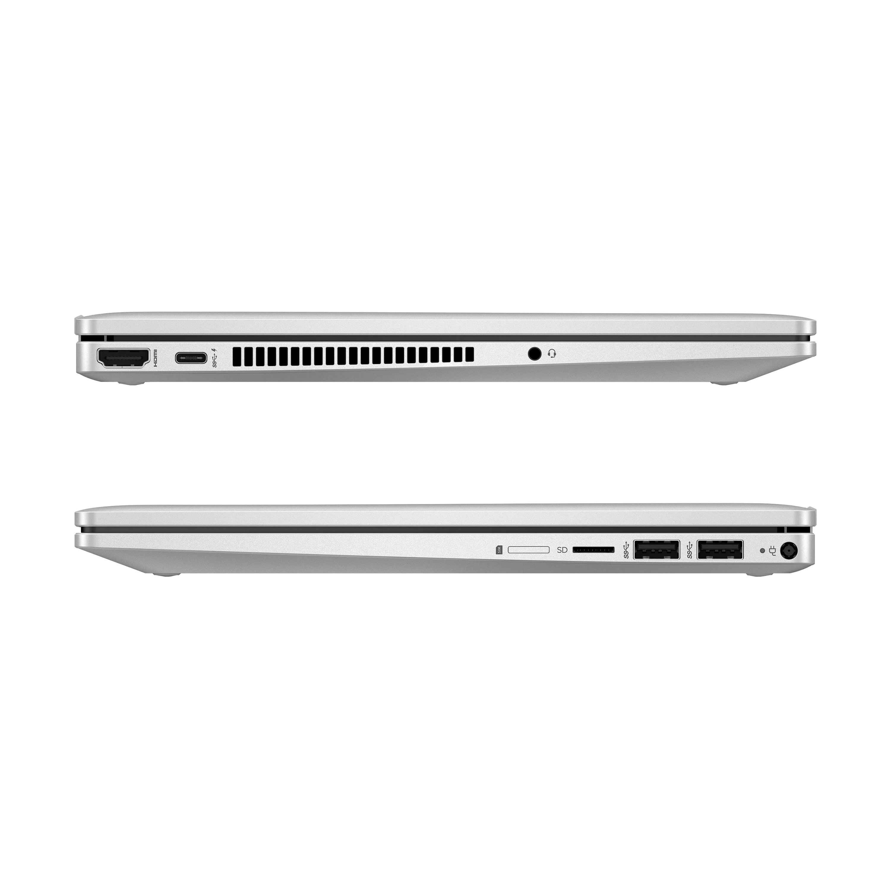 מחשב נייד עם מסך מגע HP Pavilion x360 Convertible 14-ek1005nj - 7Z557EA Core i7-1355U 512GB SSD 16GB RAM Windows 11 Home - צבע כסף שלוש שנות אחריות ע