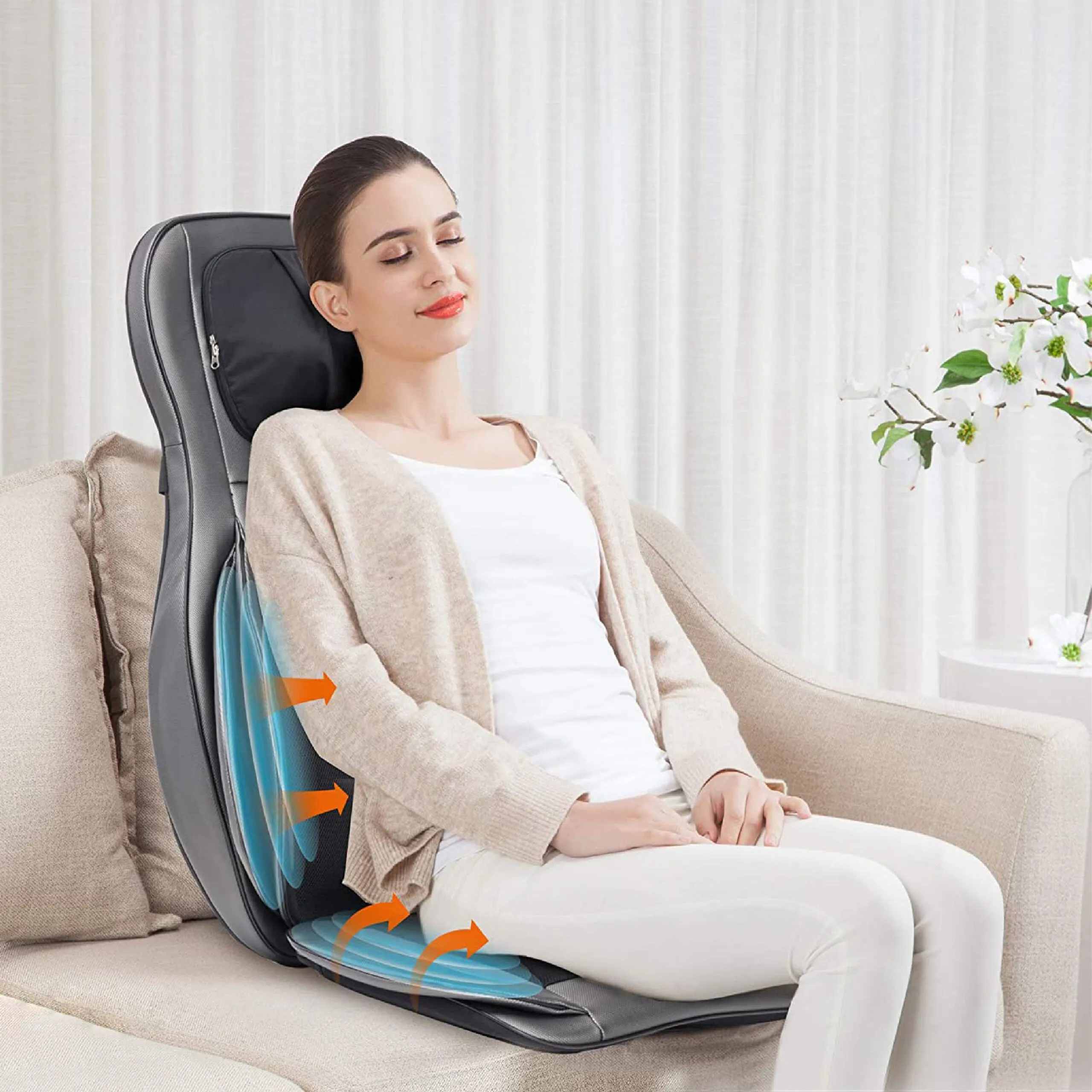 מושב עיסוי ROBO CARE טיפול משולב 8ב-1 מקצועי דגם MC-2390A מבית Medics-Care