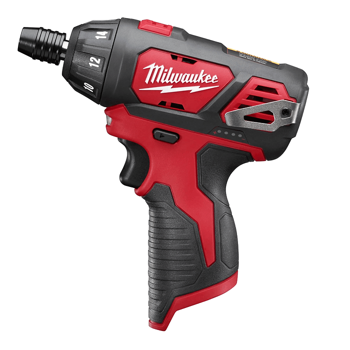 מברגה מקדחה עם כניסת ביט 12V - גוף בלבד 2401-20 / M12 BSD Milwaukee
