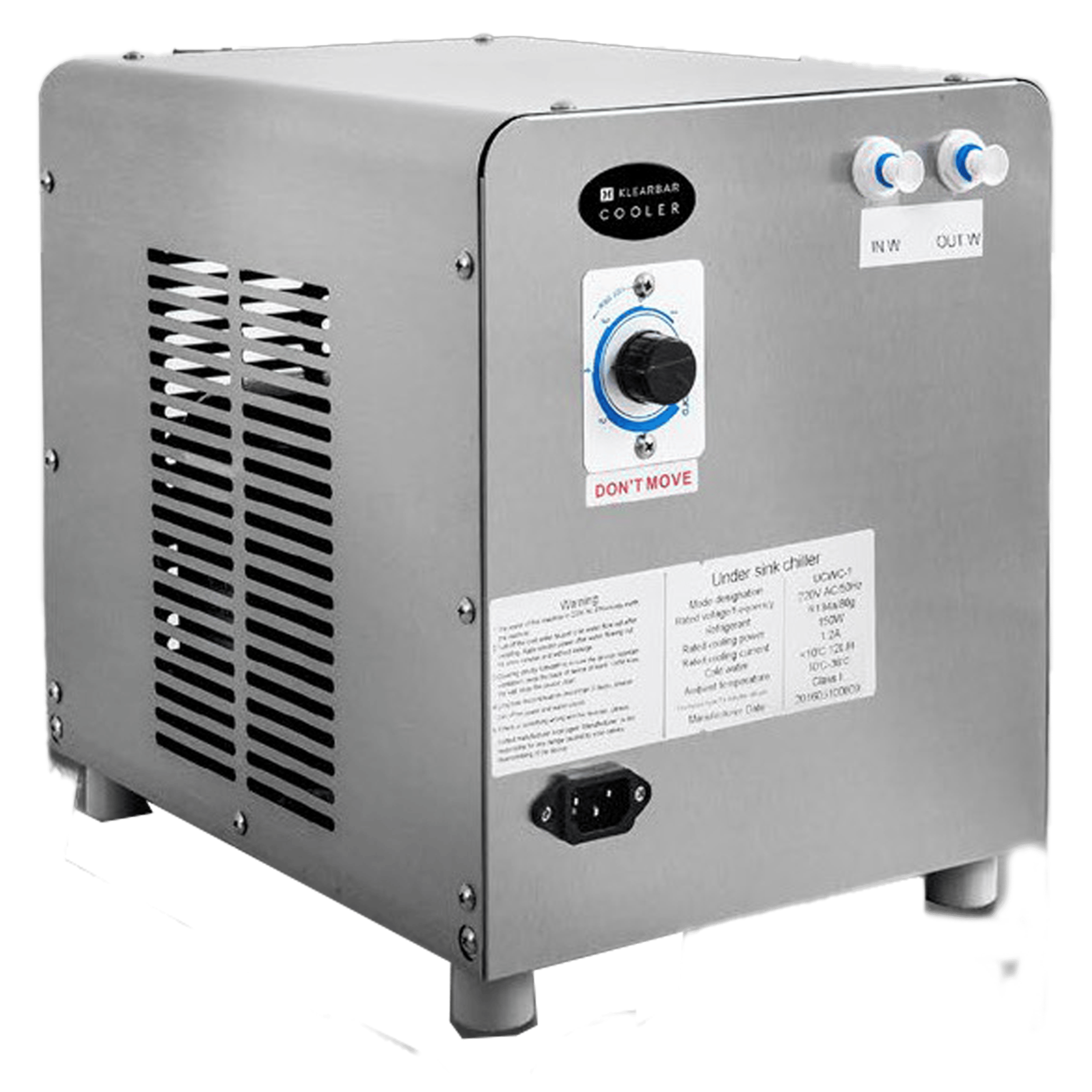מערכת תת כיורית למים קרים וחמים סטיקי Electra Water Plus - צבע זהב מוברש אחריות ע