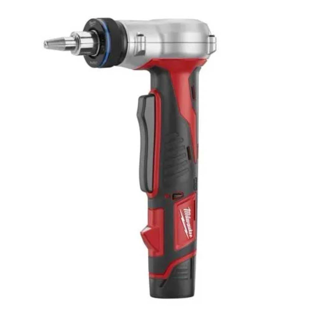 סט מרחיב צינורת PEX 12V עם 3 ראשי הרחבה ו- 2 סוללות 2474-22 / C12 PXP MILWAUKEE