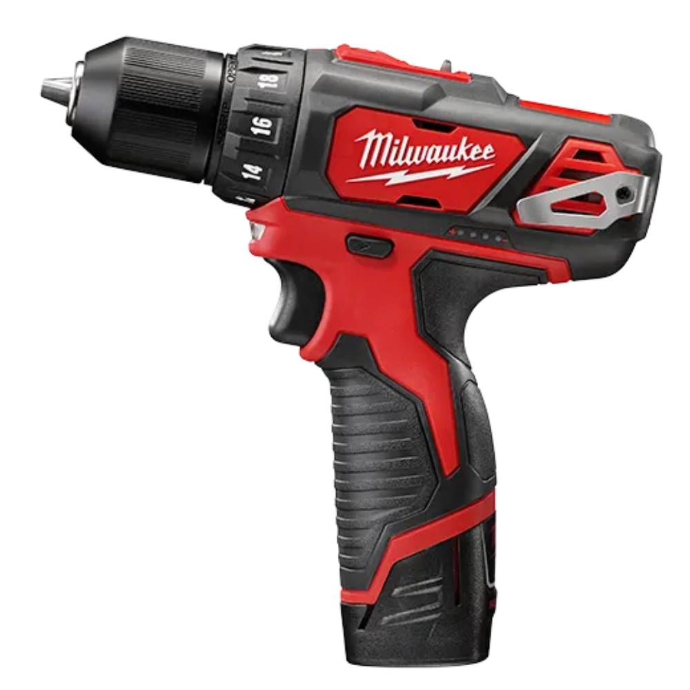 סט מברגות 12V עם 2 סוללות 1.5AH ומטען 2494-22 MILWAUKEE