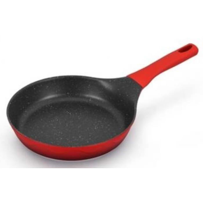 מחבת גריל איכותית בגודל 24 ס"מ Amercook Alfetta - צבע אדום