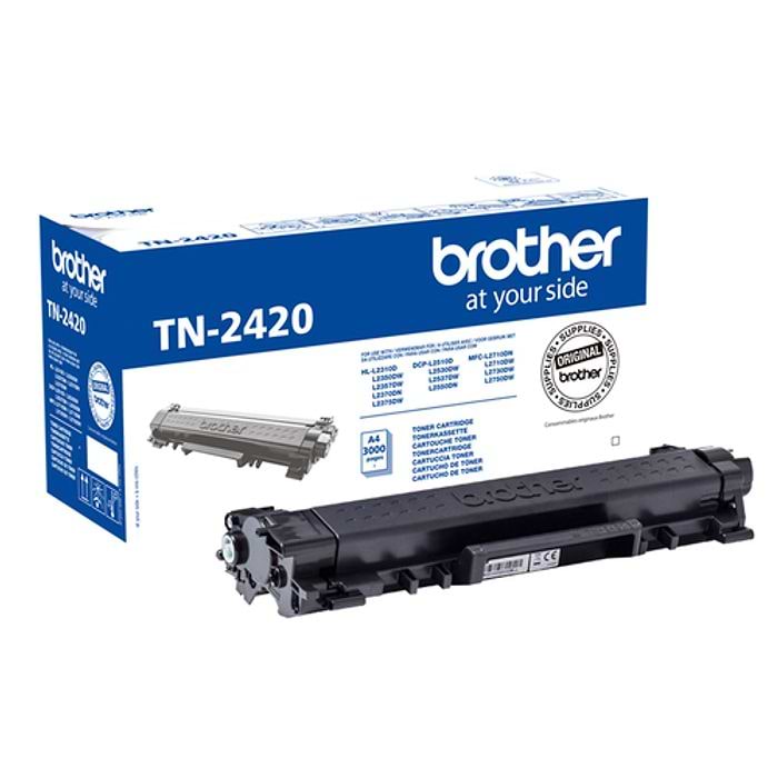 מחסנית טונר מקורית  Brother TN2420V - צבע שחור 