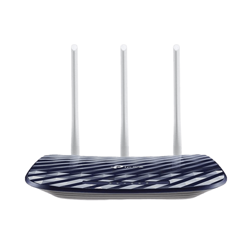ראוטר TP-Link Archer C20 AC1 750MBPS - בצבע שחור שלוש שנות אחריות ע