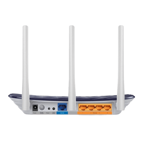 ראוטר TP-Link Archer C20 AC1 750MBPS - בצבע שחור שלוש שנות אחריות ע