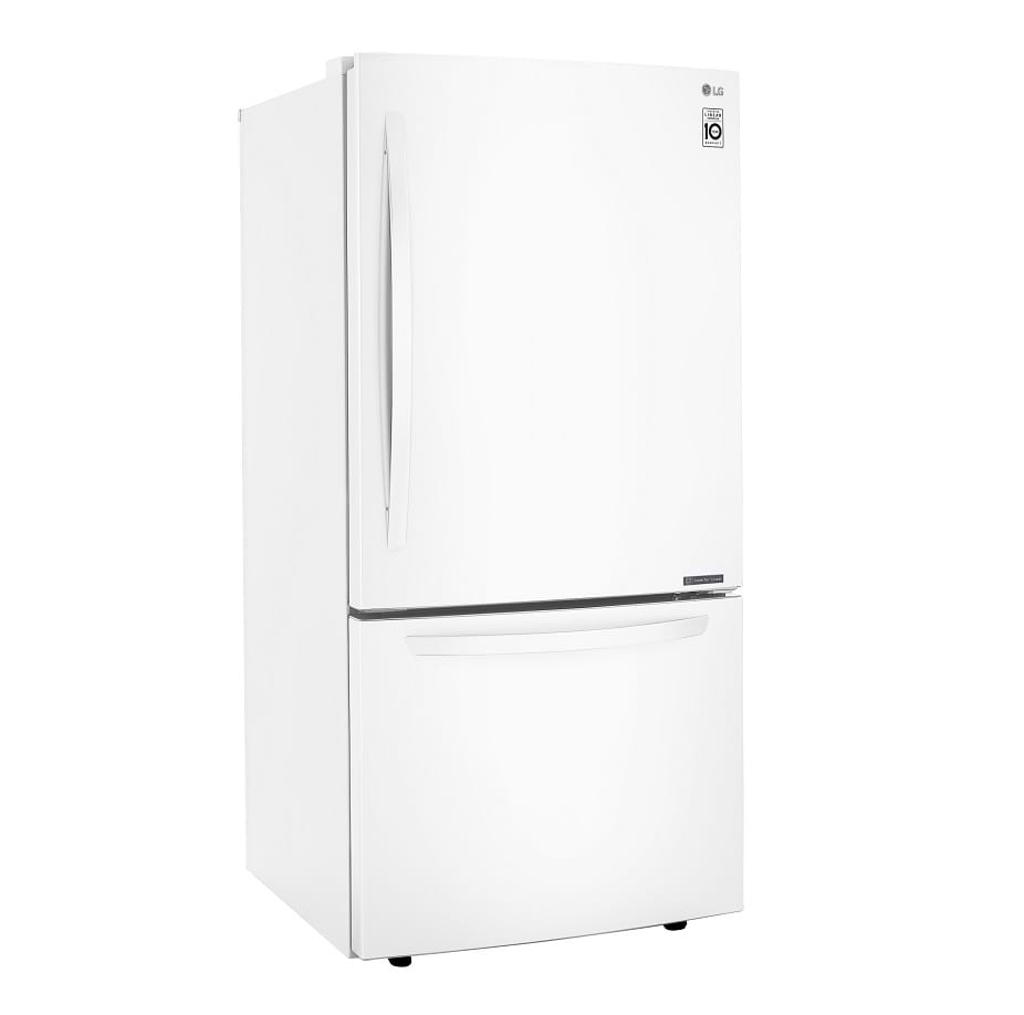 מקרר מקפיא תחתון 720 ליטר נטו LG GM859RWCE עם התקן שבת מובנה - גימור לבן אחריות ע