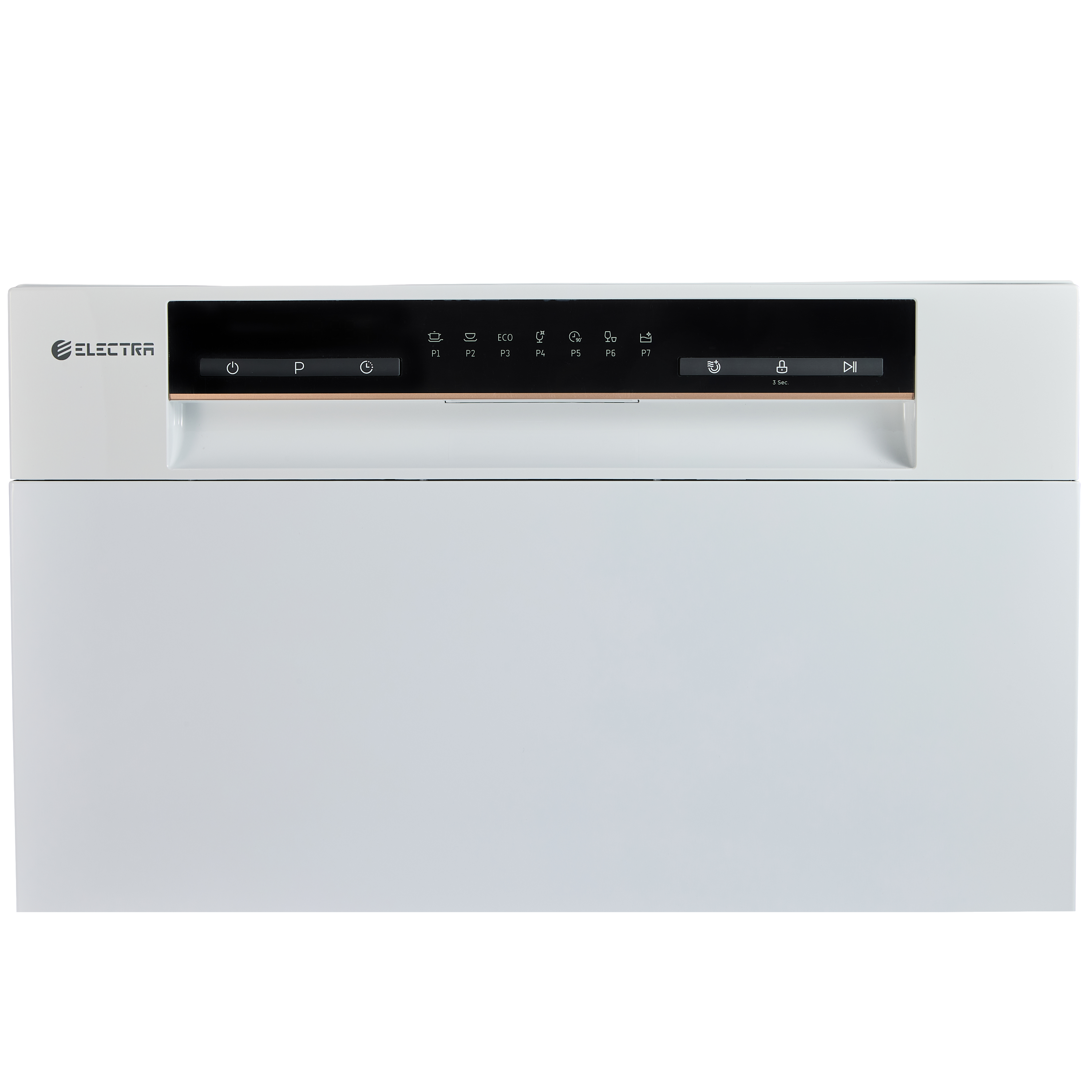 מדיח כלים על השיש ל-6 מערכות כלים Electra 6390/100109 - צבע לבן אחריות ע