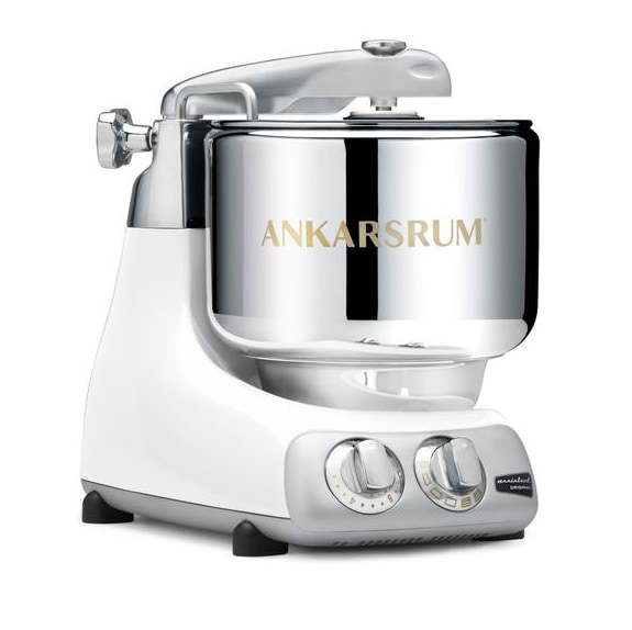 מיקסר מקצועי Ankarsrum 6230GW לבן מבריק - אחריות ע