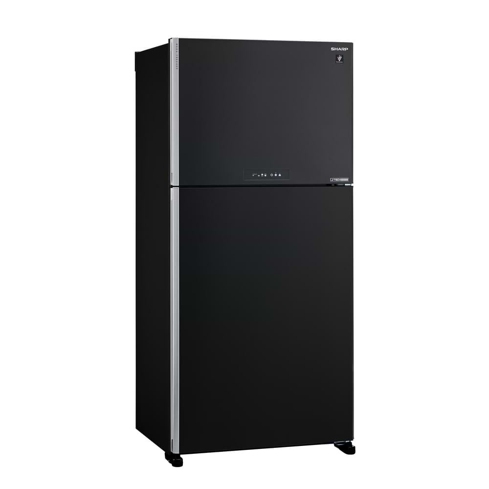 מקרר מקפיא עליון  3650 שחור  SHARP - התקן שבת מובנה - ראלקו יבואן רשמי