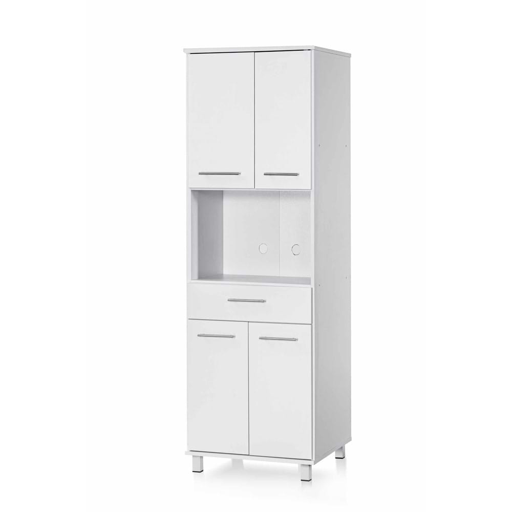 ארון מיקרוגל 4 דלתות ומגירה נשלפת 60 ס