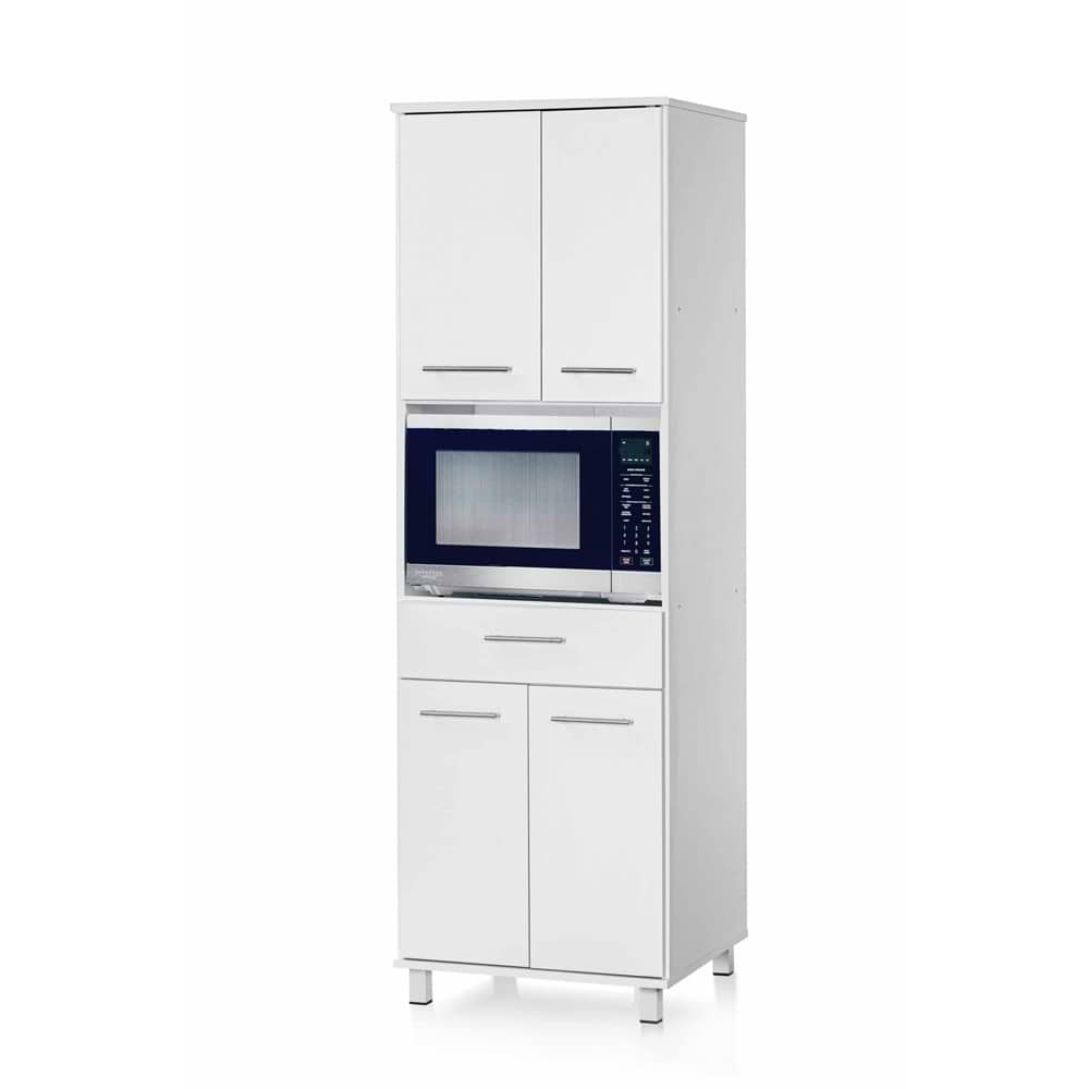ארון מיקרוגל 4 דלתות ומגירה נשלפת 60 ס