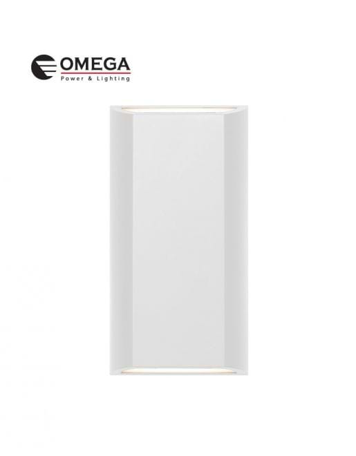 צמוד קיר  IP65 LOFT 8W לבן OMEGA 3000K