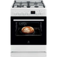 תנור אפייה משולב 57 ליטר לבן דגם Electrolux 620200 - אחריות יבואן רשמי