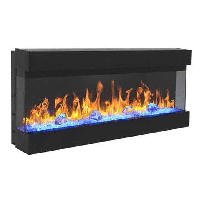 קמין חשמלי IMPERIAL 43 צבע שחור (37076) AFLAMO