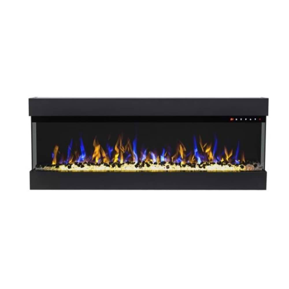 קמין חשמלי IMPERIAL 43 צבע שחור (37076) AFLAMO