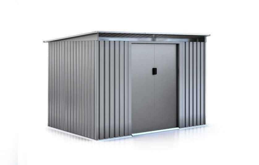 מחסן מתכת סקיילייט GardenTop Sky C 2.61X1.81 - צבע אפור